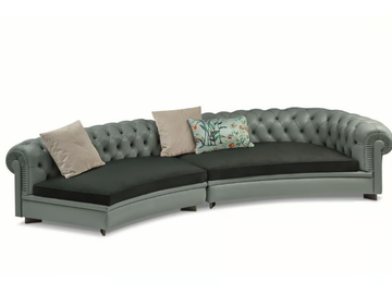 CHESTER LINE - Modular sectional tufted leather sofa by Poltrona Frau - view 2